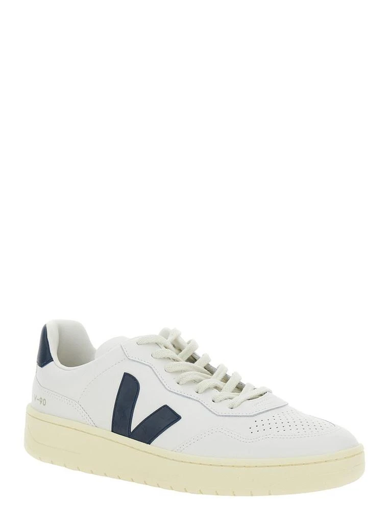 Veja Veja 'V-90' White Leather Sneakers 3