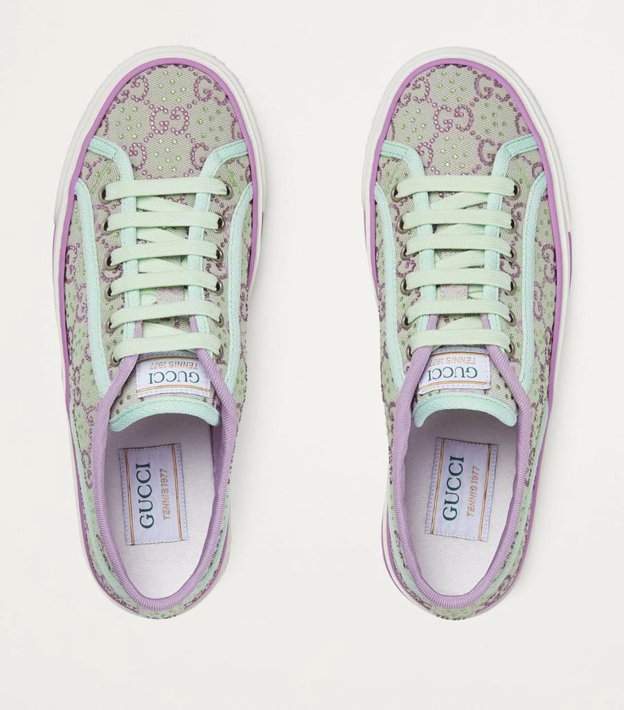 Gucci Rhinestone Tennis 1977 Sneakers 4