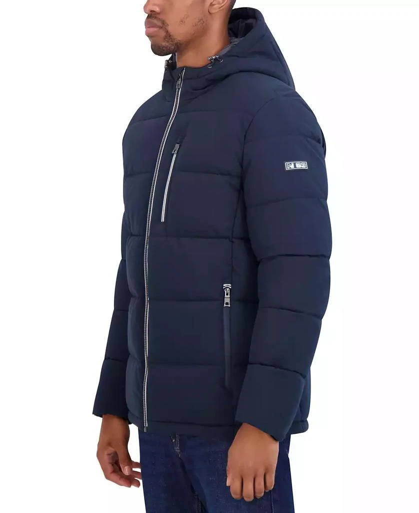 Nautica Men's Quilted Hooded Puffer Jacket 3