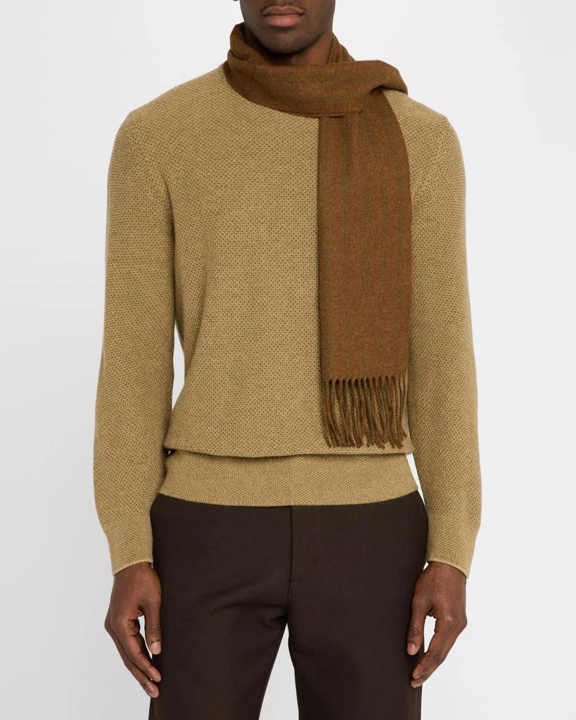 Loro Piana Men's Wish Wool and Cashmere Scarf 3