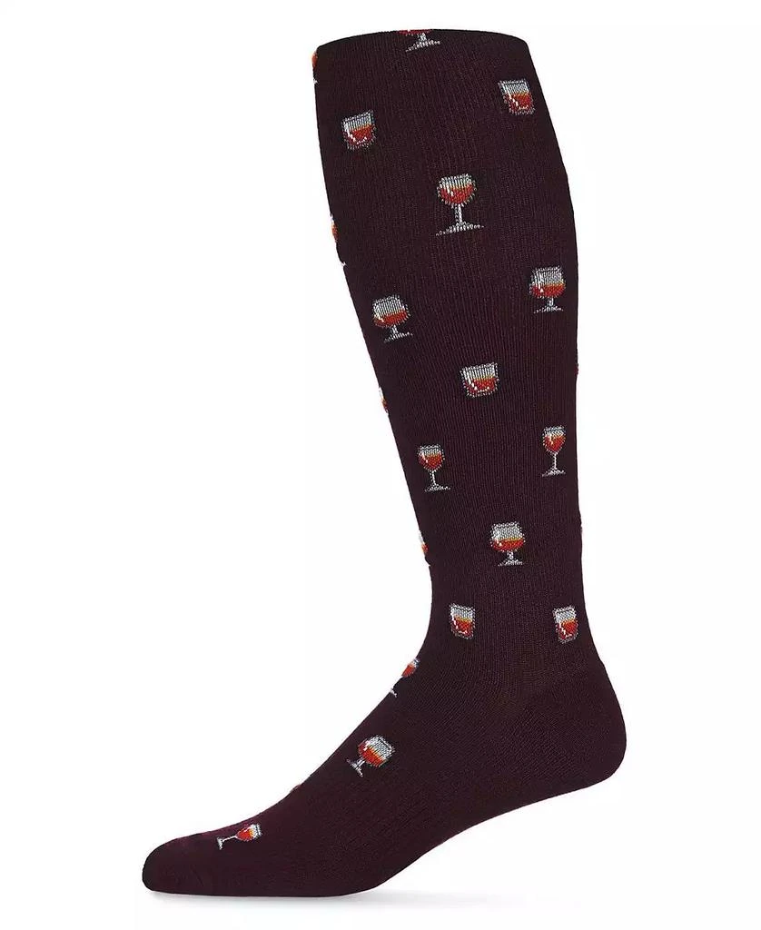 Memoi Men's Brandy Compression Socks 1