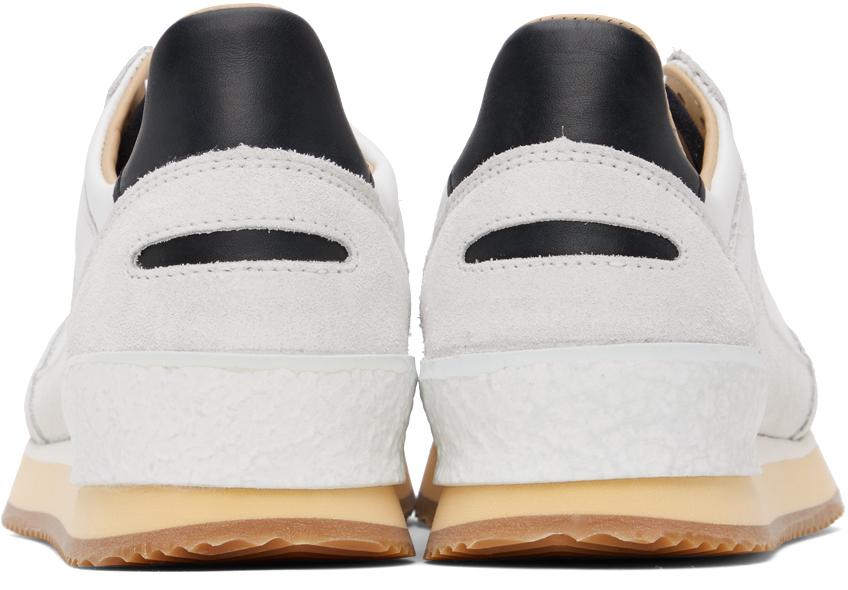 Spalwart White & Gray Dash Sneakers