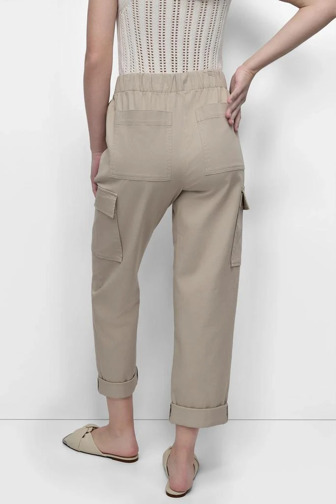 DKNY HIGH-RISE PULL-ON CARGO JOGGER 2