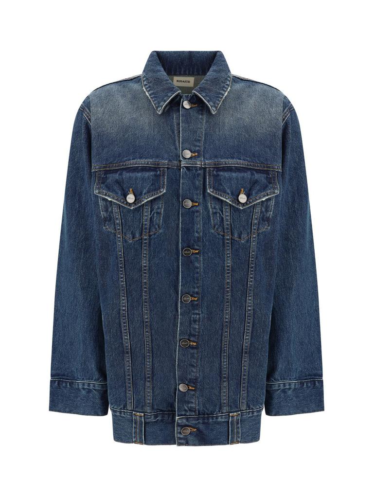 Khaite Khaite The Ross Button-Up Denim Jacket - Jackets