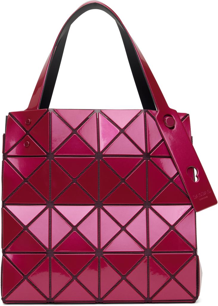トートバッグ ISSEY MIYAKE 25SS LIGHT PINK CARAT LARGE MAT TOTE BAG Issey Miyake Pink Carat Large Bag - Tote Bags - Free