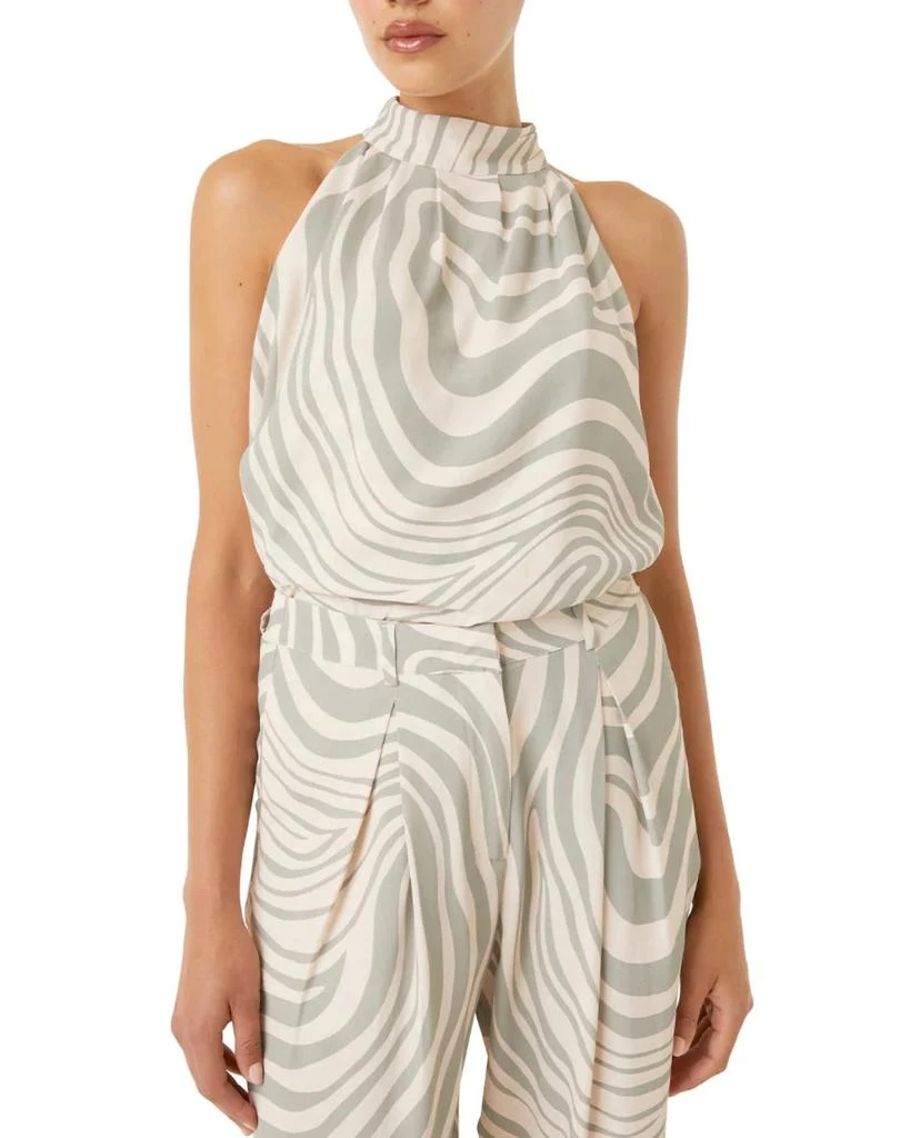 MISA Yvan Top In Abstract Zebra 1