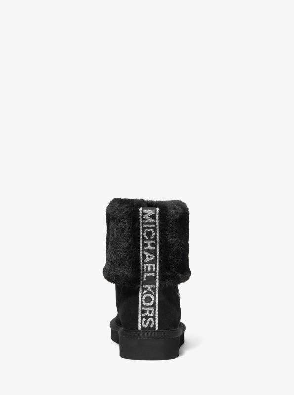 Michael Kors Julia Faux Fur Trim Suede Boot 3