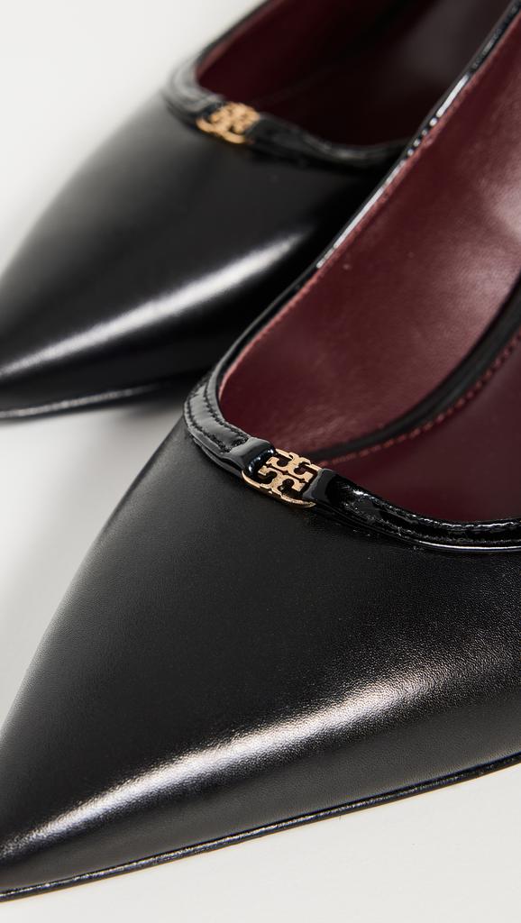 Tory Burch Double T Buckle Pumps 80mm - High Heels - Compare