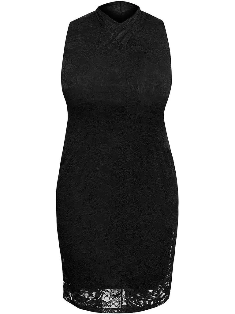 Rachel Rachel Roy Plus Harland Womens Lace Long Midi Dress 1