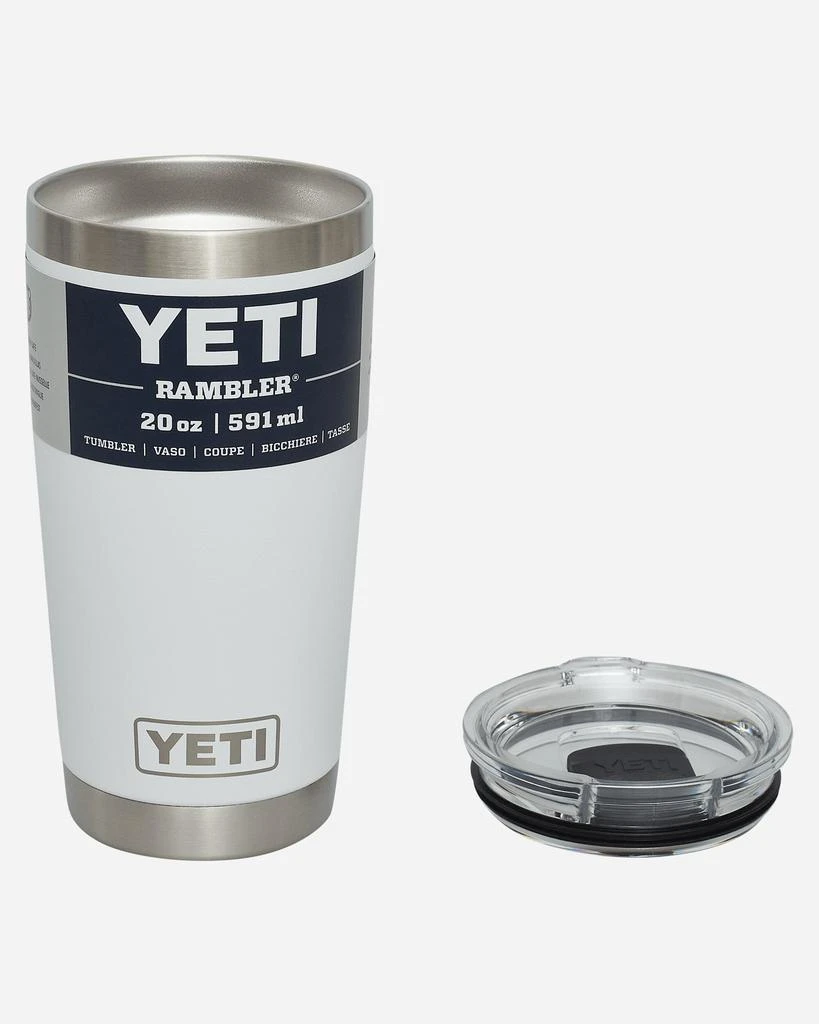 YETI Rambler Tumbler White 4