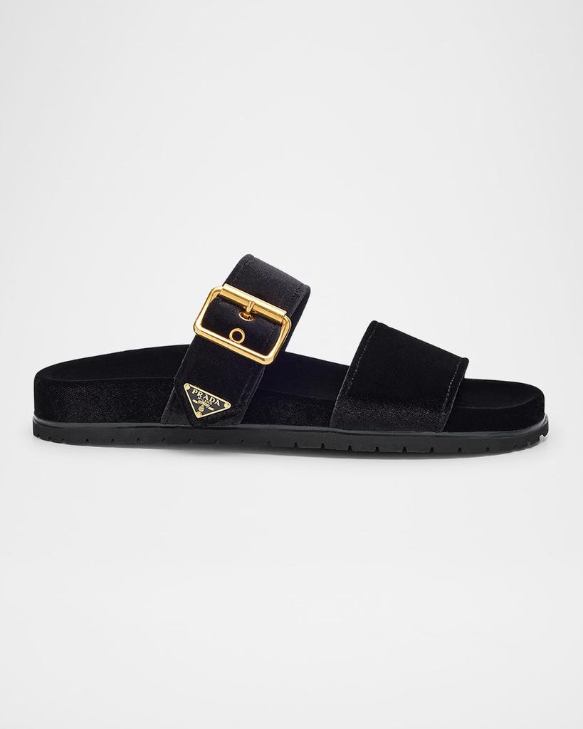 Prada Monolith Crochet Cage Sandals - Shoes - Free Shipping
