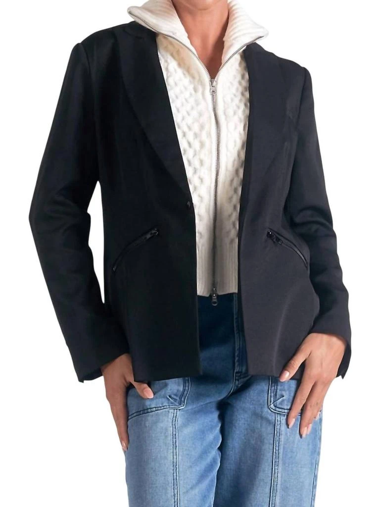 Elan Elan - Blazer Sweater 2