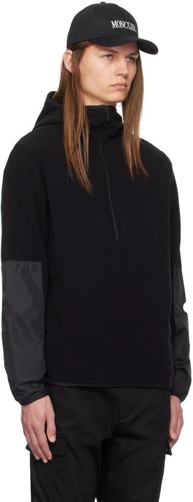 Moncler Black Half-Zip Hoodie 2