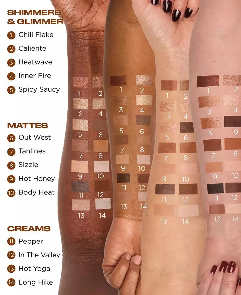 Urban Decay Warm-Toned Naked Shaped Eye 
Face Palette 5