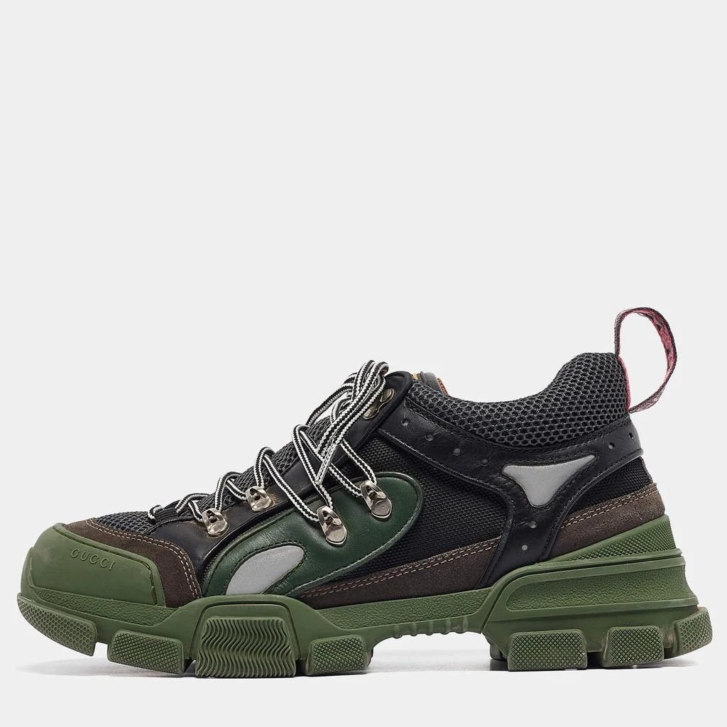 Gucci Gucci Multicolor Canvas and Mesh Flashtrek Sneakers Size 42 1