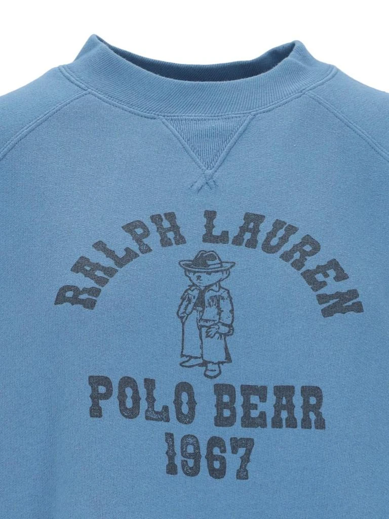 Ralph Lauren polo Bear Cropped Crew Neck Sweatshirt 3