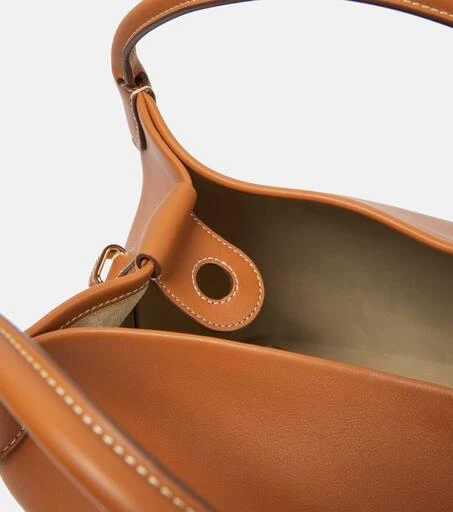 Loro Piana Bale leather shoulder bag 3