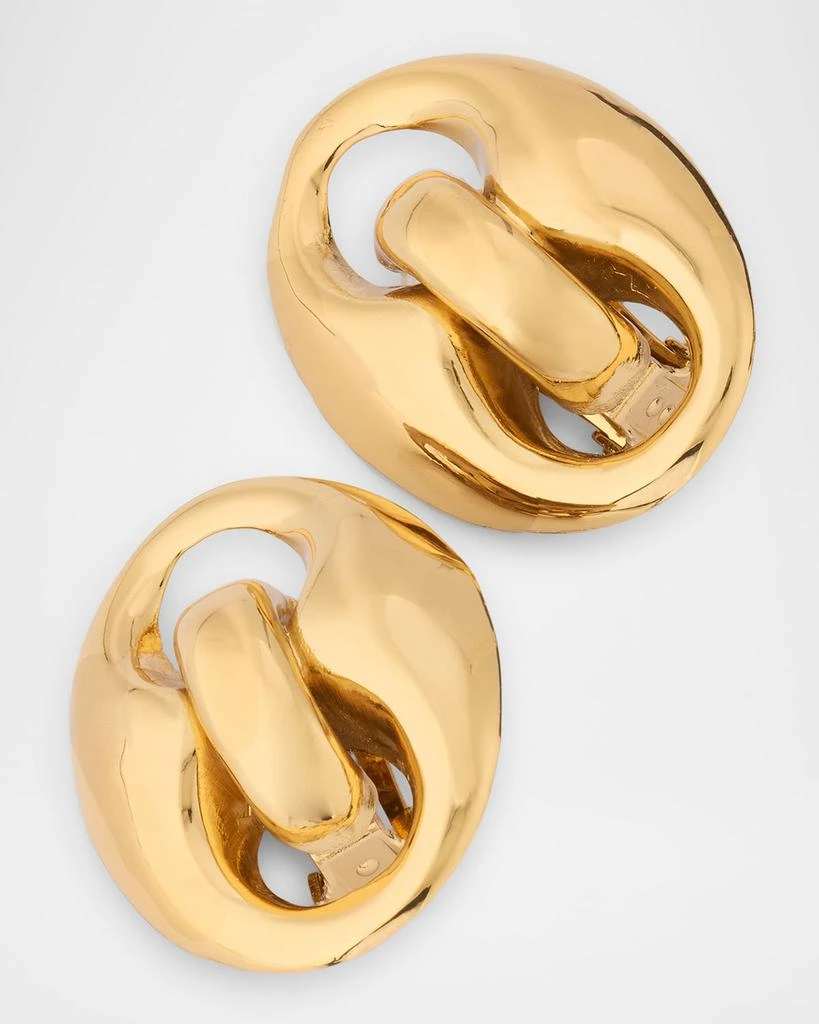 GAS Bijoux Cophea Gold Stud Earrings 3