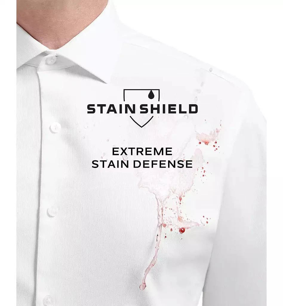 Van Heusen Men's Stain Shield Regular Fit Dress Shirt 5