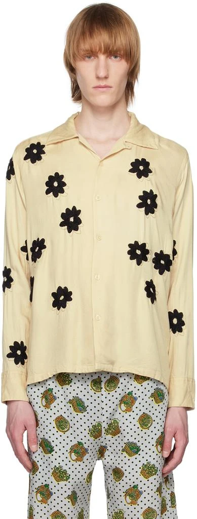 NOMA t.d. Beige Floral Shirt 1
