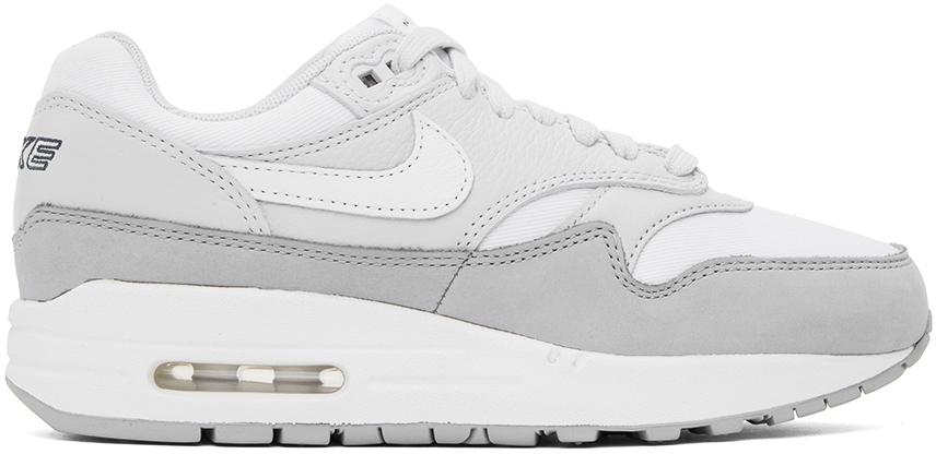 Nike Gray & White Air Max 1 '87 LX NBHD Sneakers