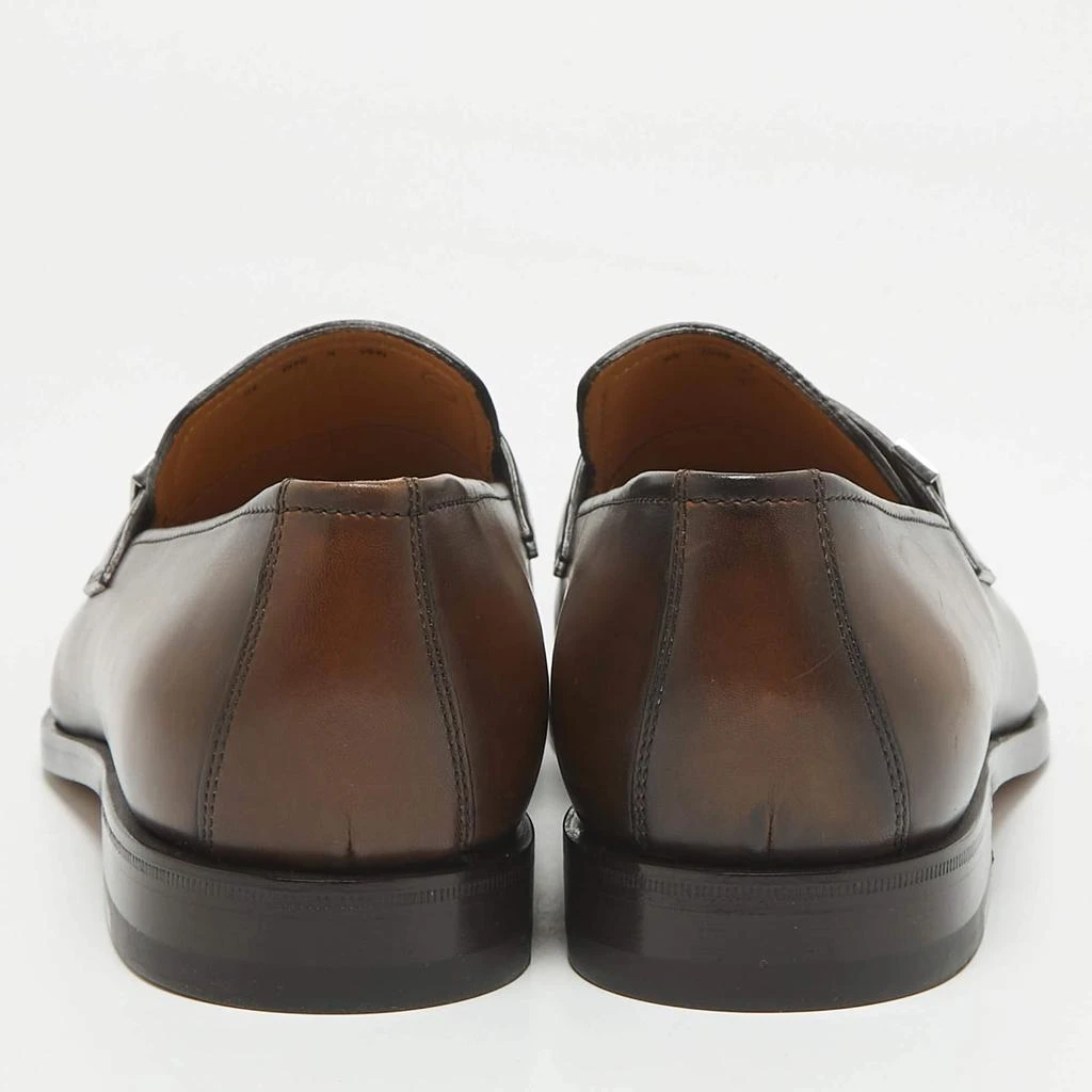 Berluti Berluti Brown Leather Penny Loafers Size 40.5 5