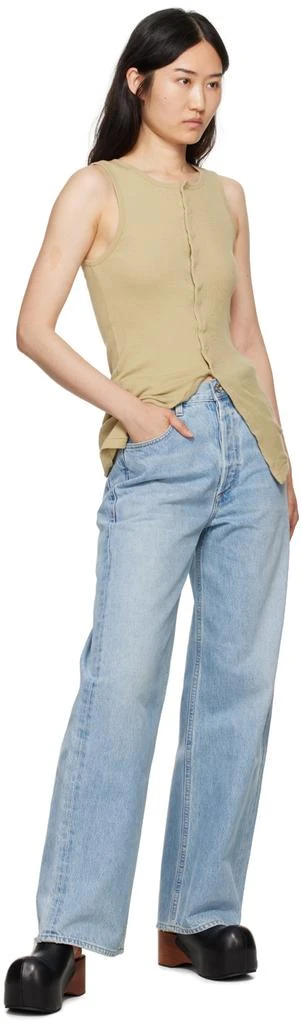 Citizens of Humanity Blue Gwendoline Scrunch Jeans 4