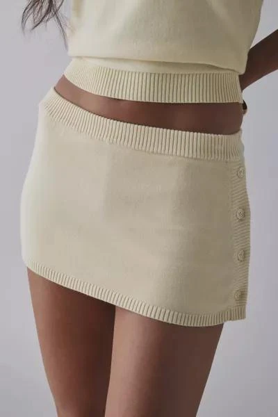 Frankies Bikinis Frankies Bikinis Ashton Knit Micro Skort 1