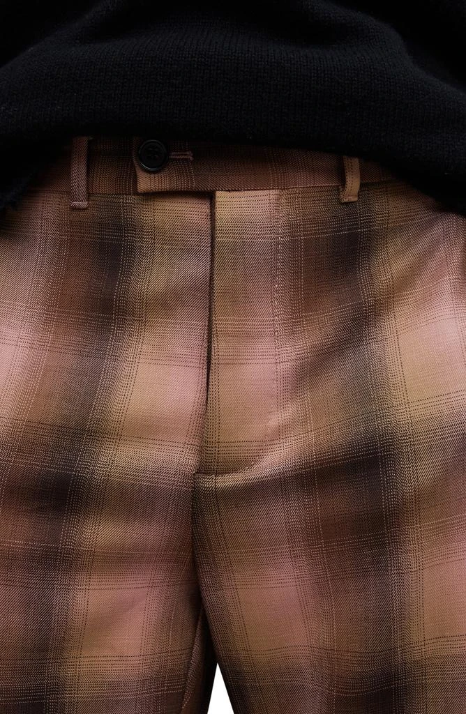 ALL SAINTS Vela Plaid Pants 3