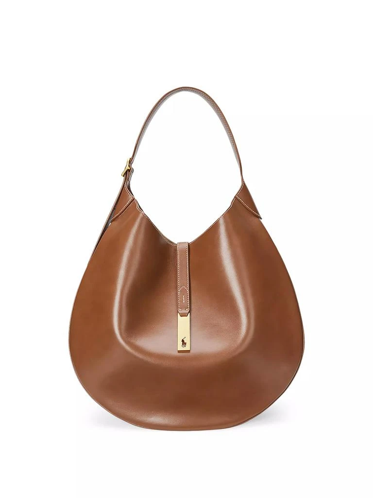 Ralph Lauren Leather Hobo Bag 1
