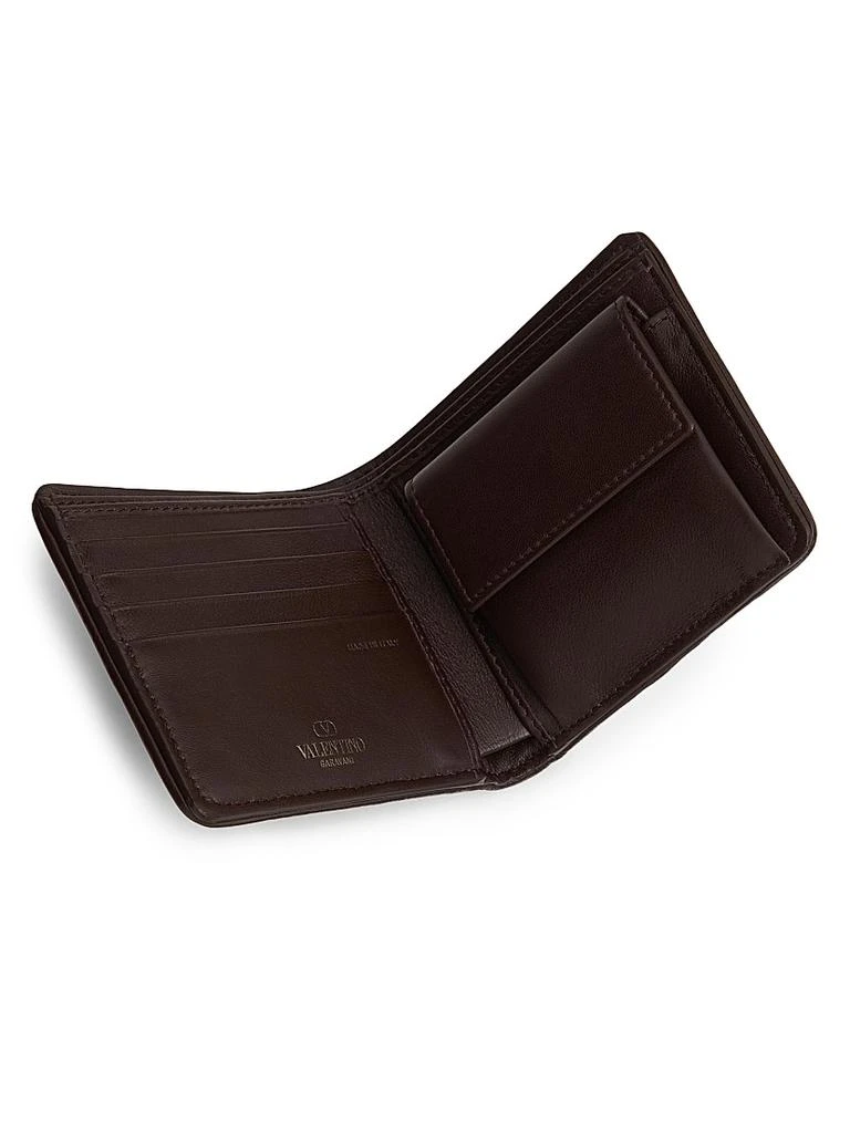 Valentino Toile Iconographe Wallet with Leather Details 4