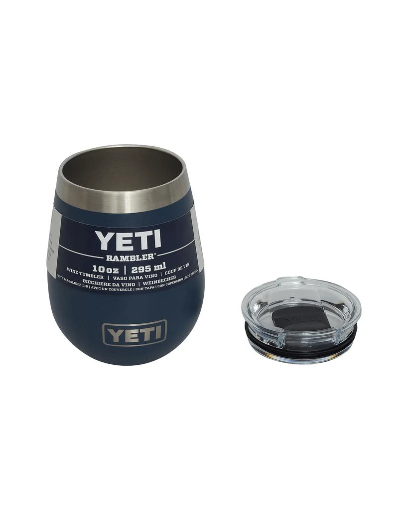 YETI Rambler Wine Tumbler Blue 4