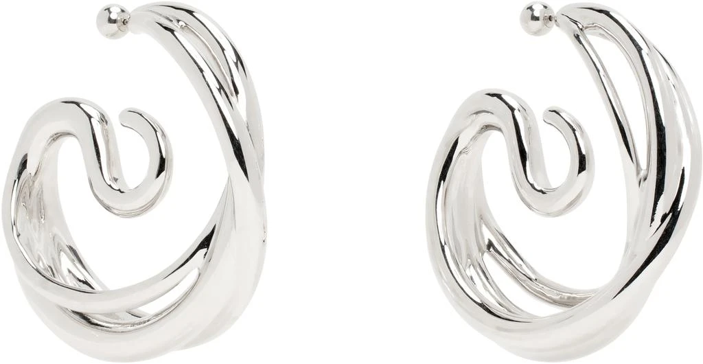 Panconesi Silver Triptych Large Earrings 2