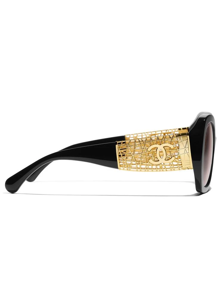 CHANEL Butterfly-frame sunglasses 3