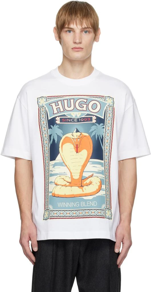 Hugo Boss White Cobra T-shirt 1