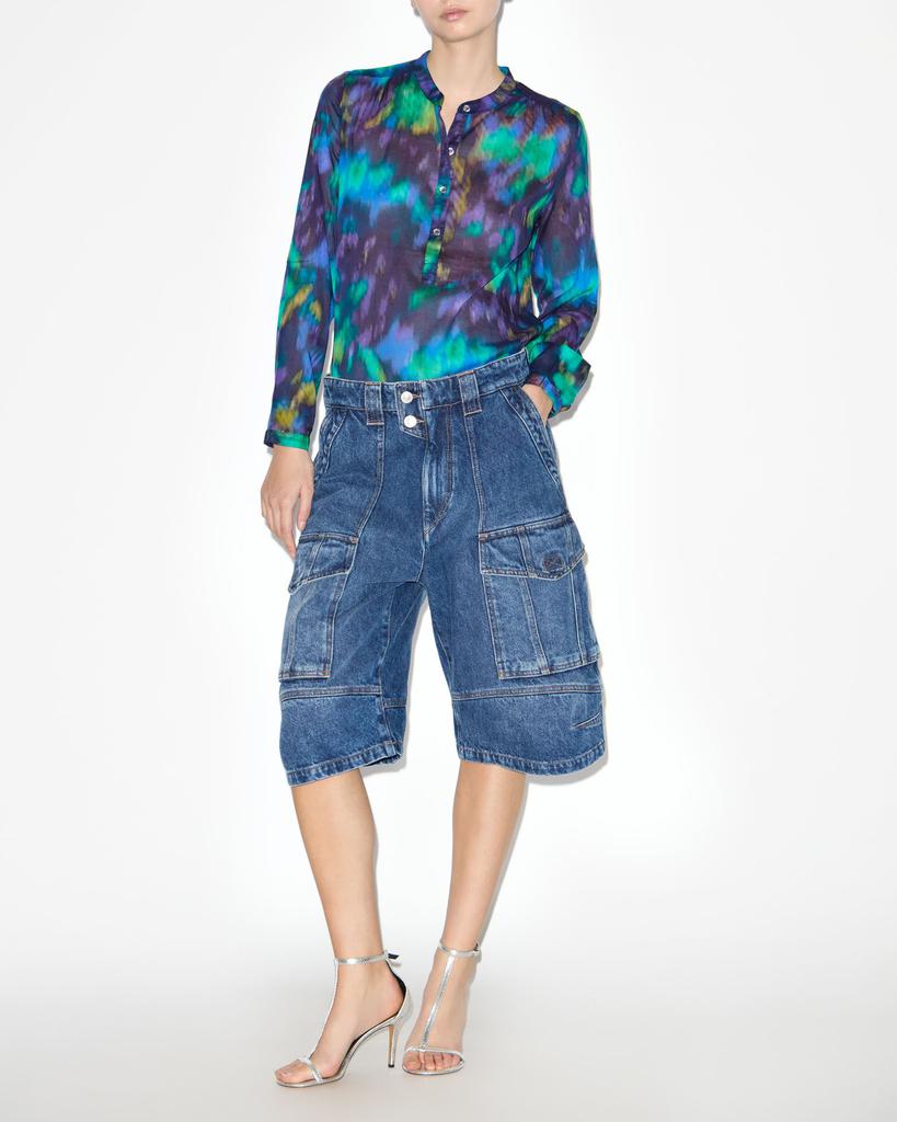 MARANT ÉTOILE MARANT ÉTOILE, MARIA TOP - Women - Blue - 34