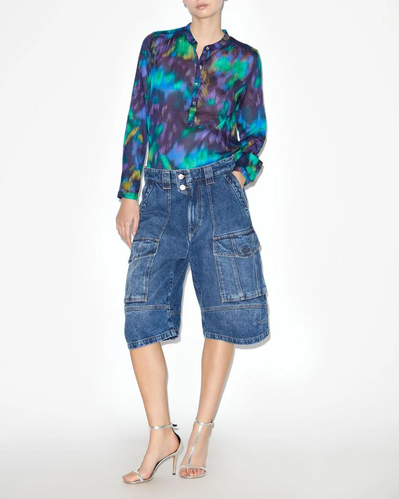 MARANT ÉTOILE MARANT ÉTOILE, MARIA TOP - Women - Blue - 34 1
