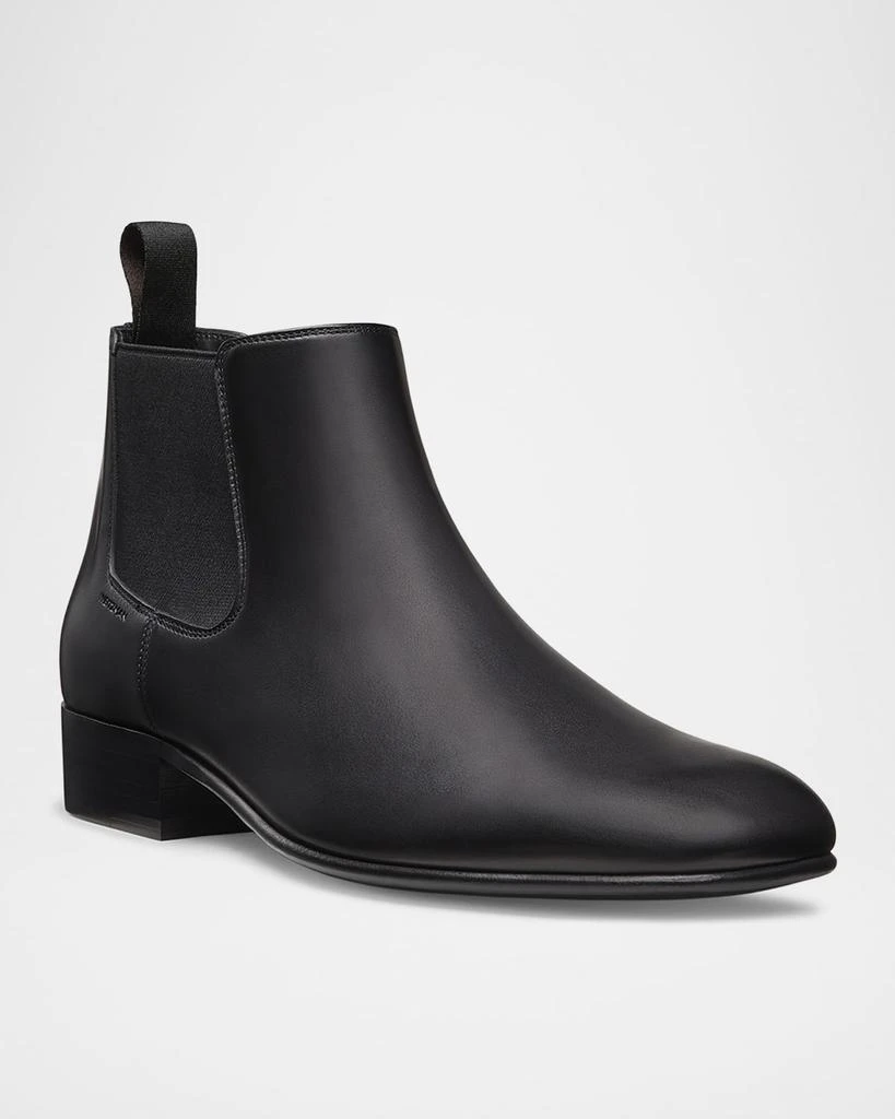 Stuart Weitzman Men's Adwin Leather Chelsea Boots 2