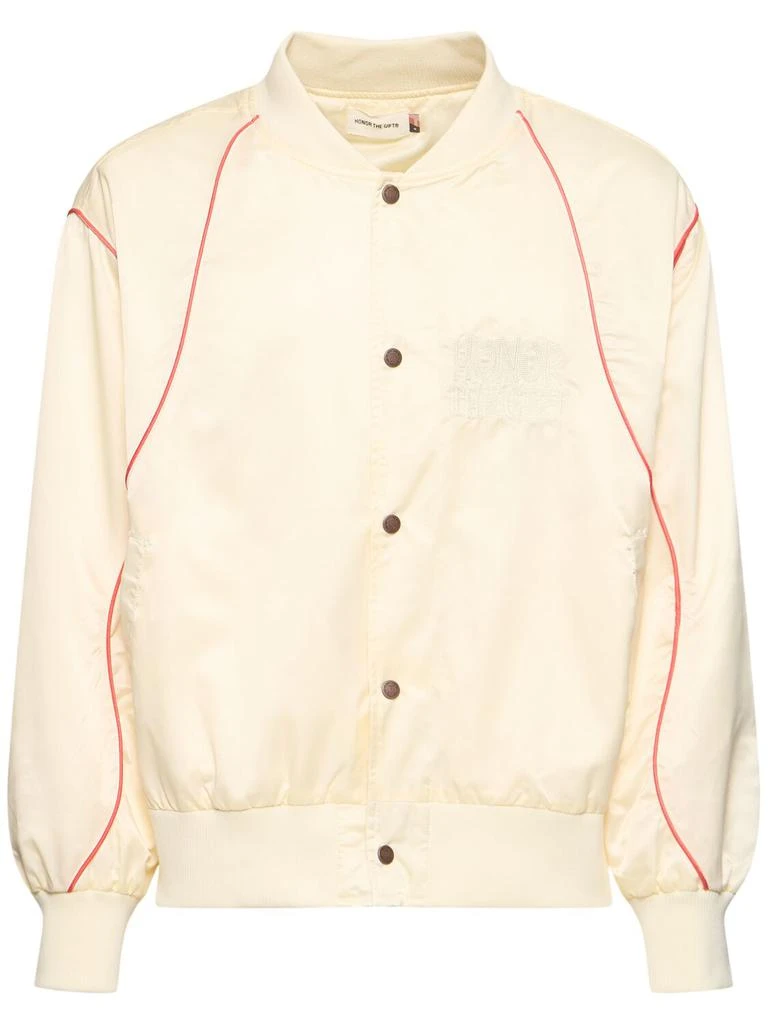 HONOR THE GIFT Satin Bomber Jacket 1