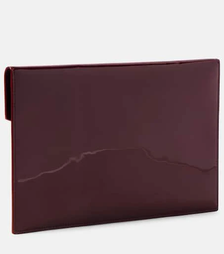 Yves Saint Laurent Uptown patent leather clutch 4