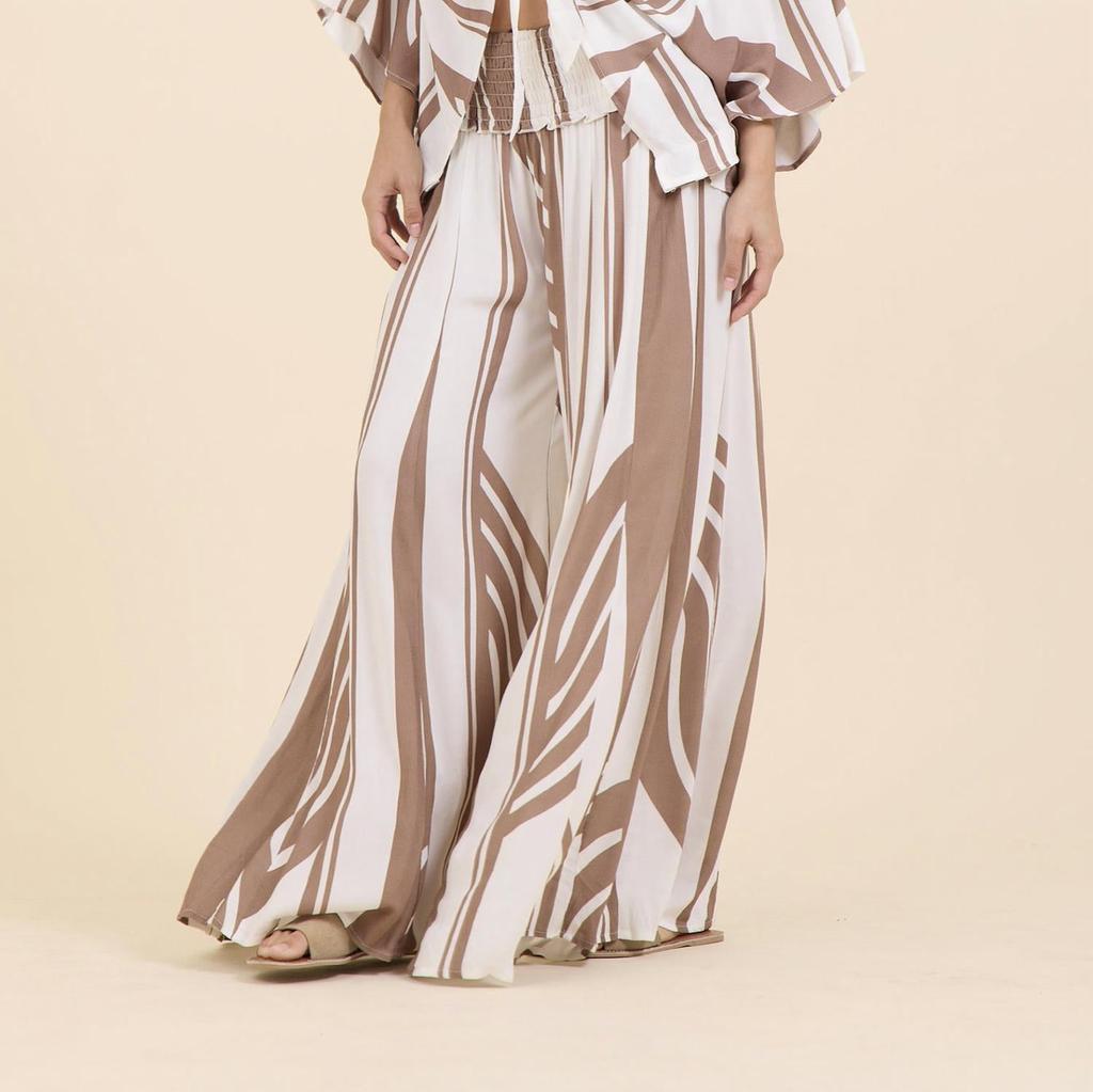 Surf Gypsy Surf Gypsy - Stripes Wide Leg Pant