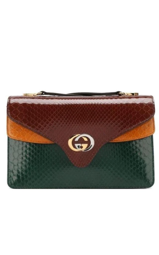 Gucci Small Python Shoulder Bag 1