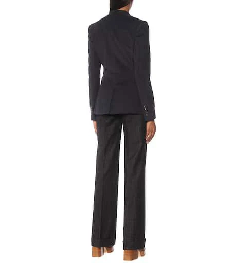 Gabriela Hearst Sophie single-breasted cotton blazer 3