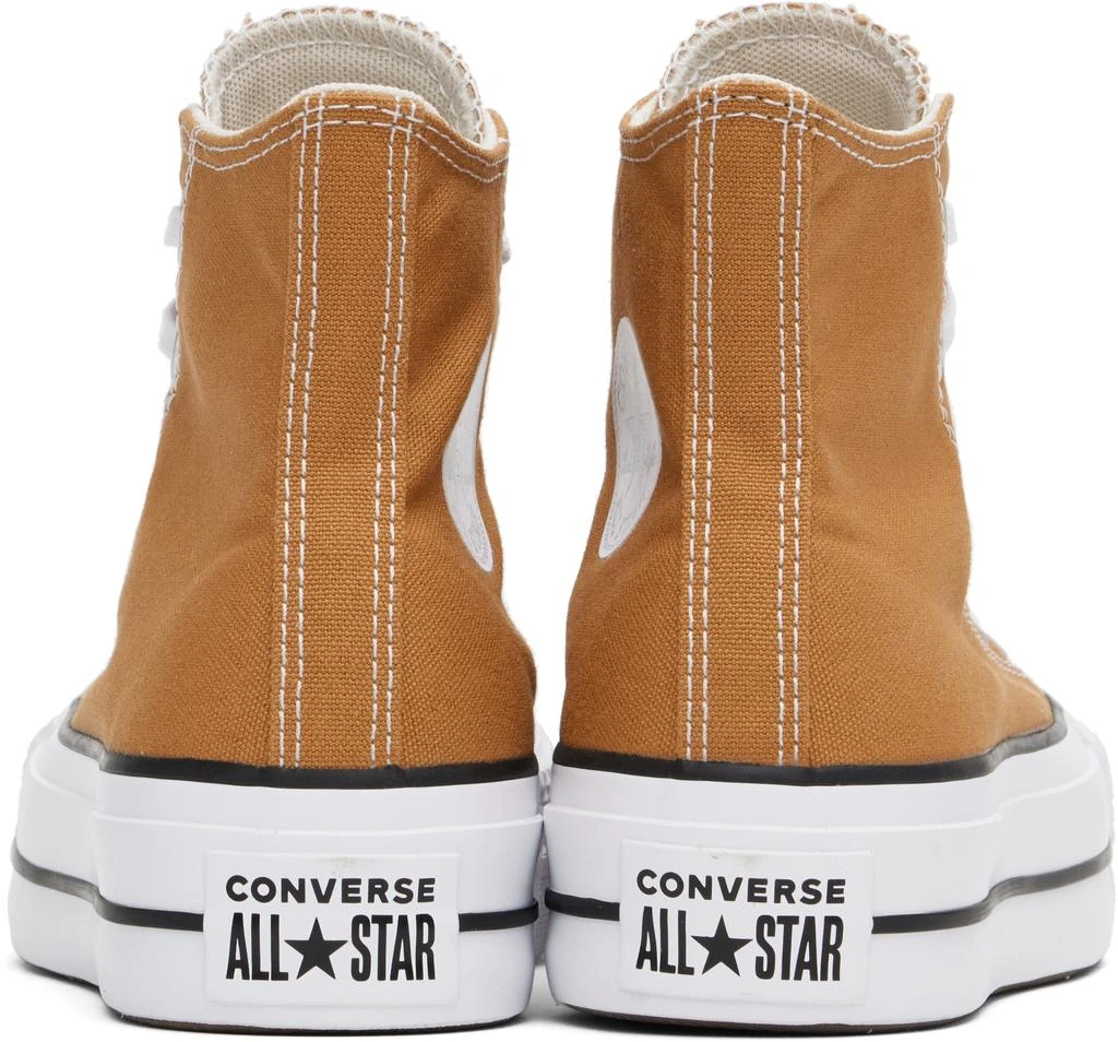 Converse Brown Chuck Taylor All Star Lift Platform High Top Sneakers 2