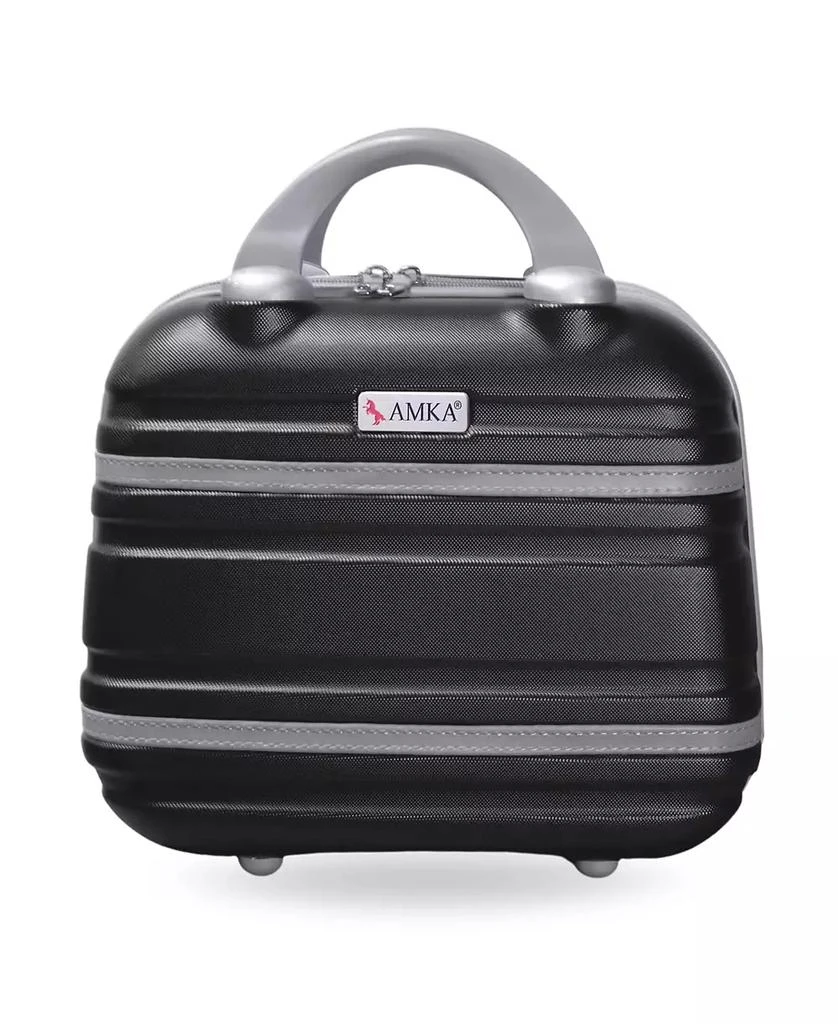 AMKA Varsity 2-Piece Carry-On Hardside Cosmetic Luggage Set 7