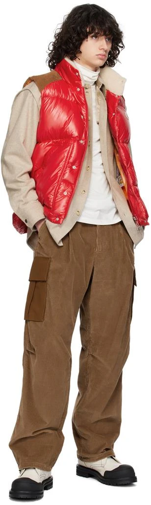 Moncler Red Ardeche Down Vest 4