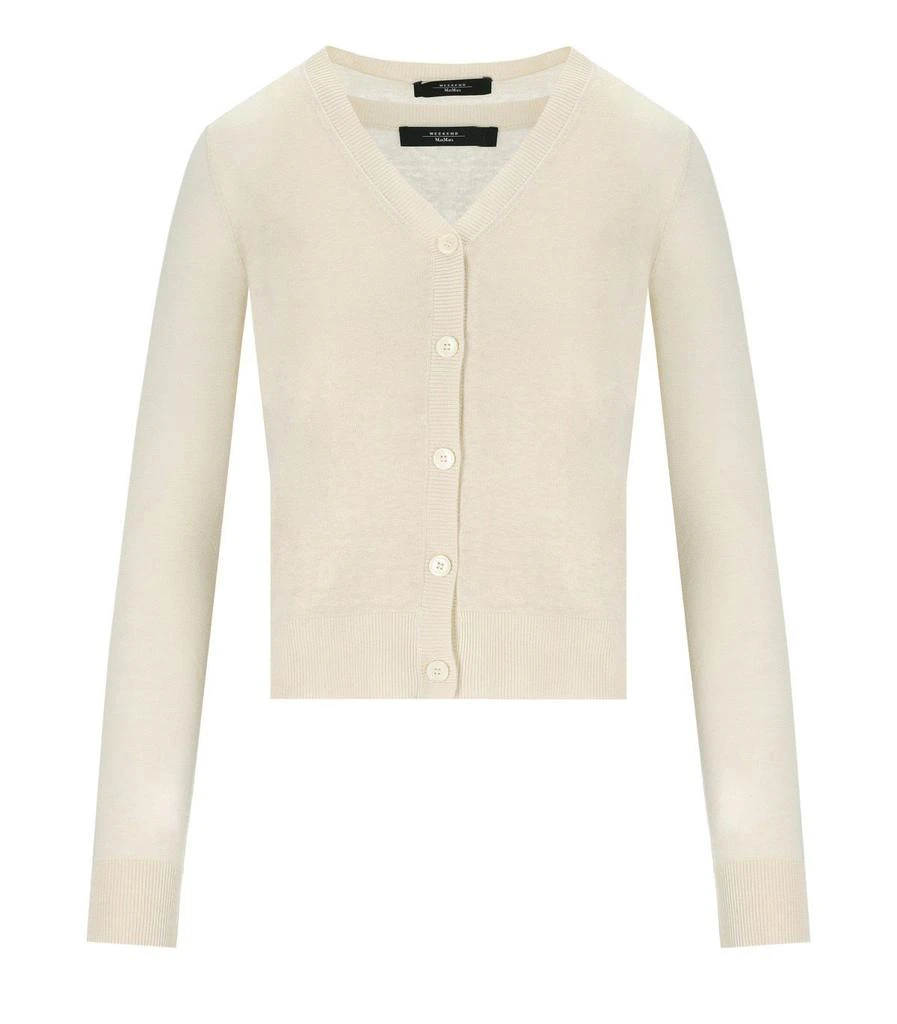 Weekend Max Mara Weekend Max Mara Marabu V-Neck Knitted Twin Set from Cettire