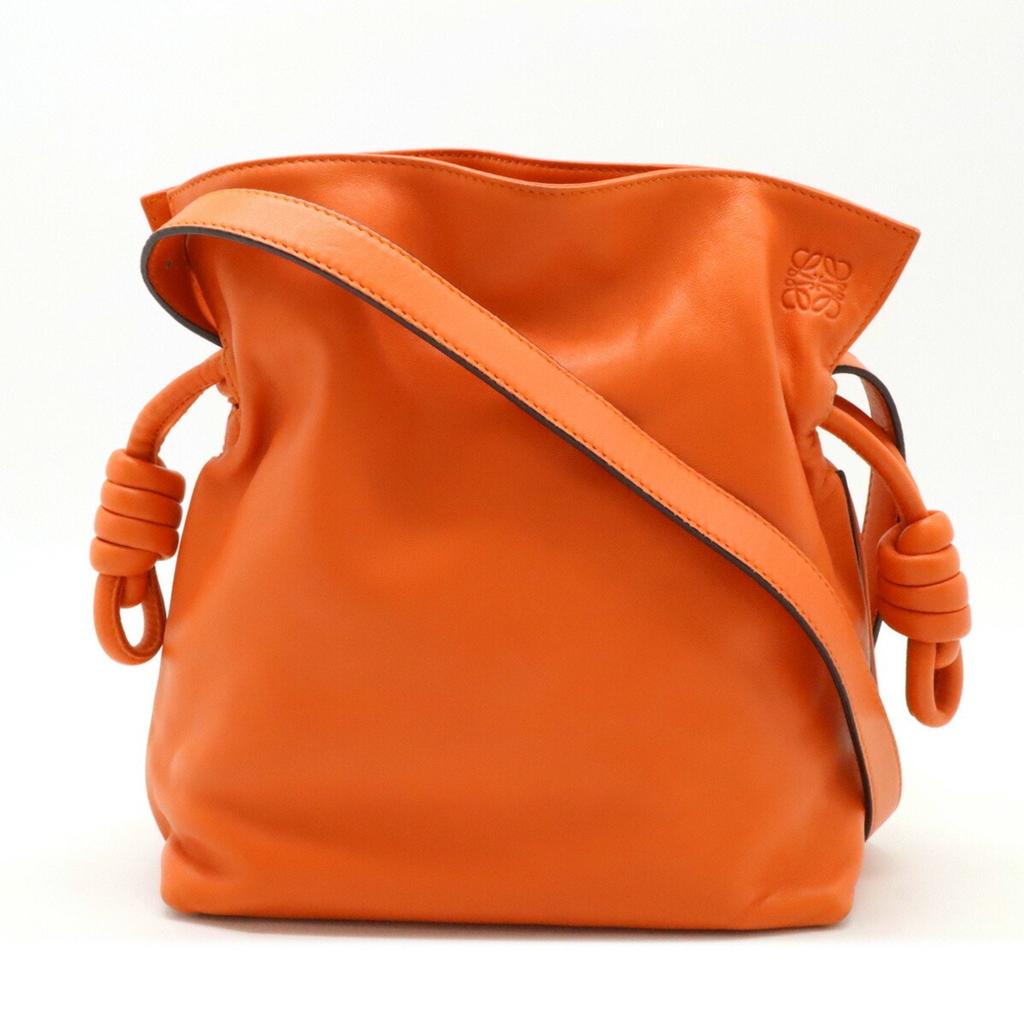 Loewe Flamenco Leather Shoulder Bag (Pre-Owned)