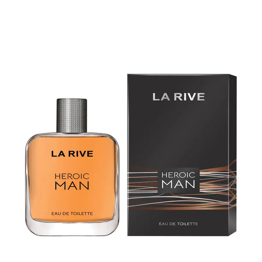La Rive La Rive Men's Heroic Man EDT Spray 3.4 oz Fragrances 5903719640916