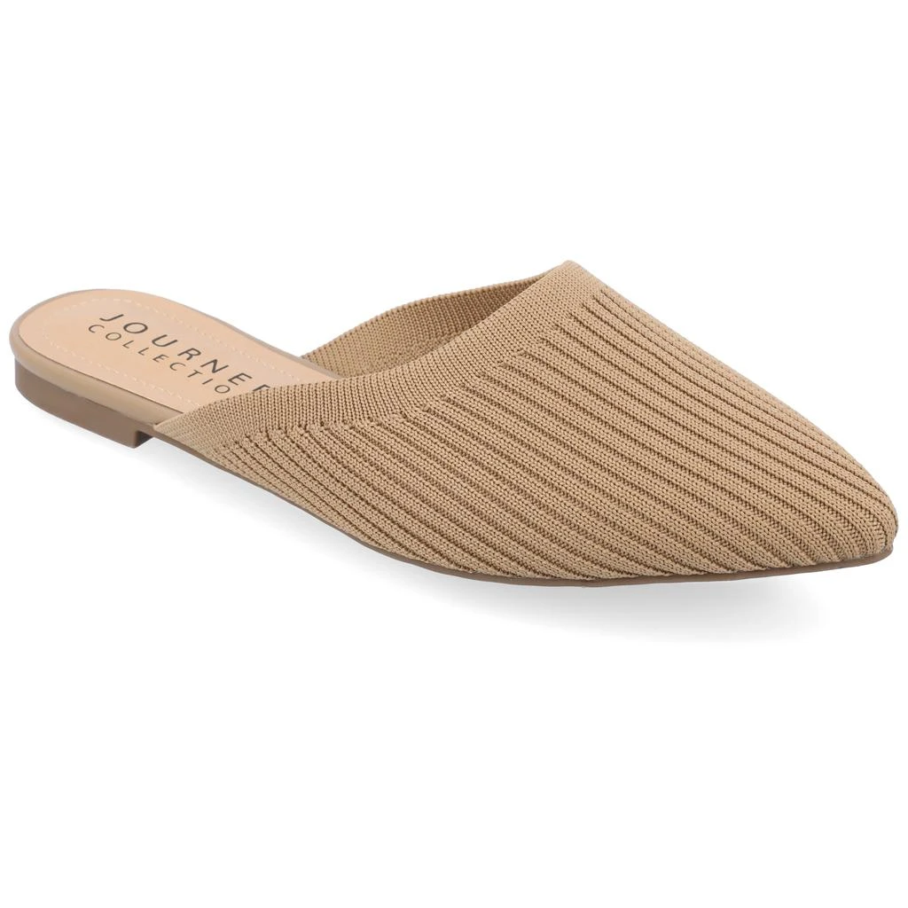 JOURNEE Collection Women's Aniee Mule Flats 10